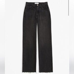 Abercrombie jeans, curve love, 90s relaxed fit